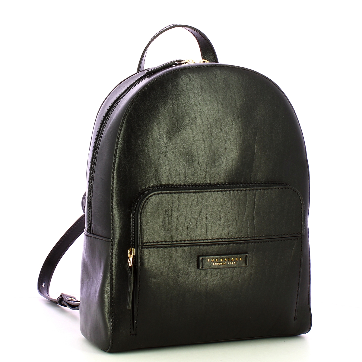 The Bridge Elettra Nero Oro Backpack - 2 The Bridge Elettra Nero Oro Backpack - 2