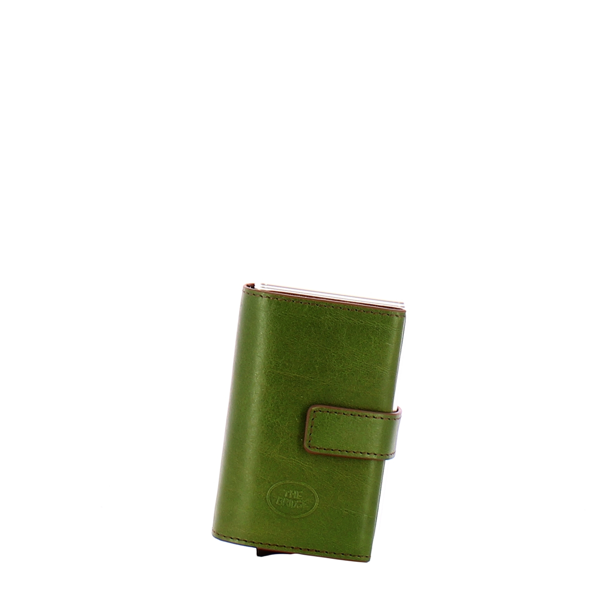 The Bridge Compact Wallet Cipresso Palladio - 1 The Bridge Compact Wallet Cipresso Palladio - 1