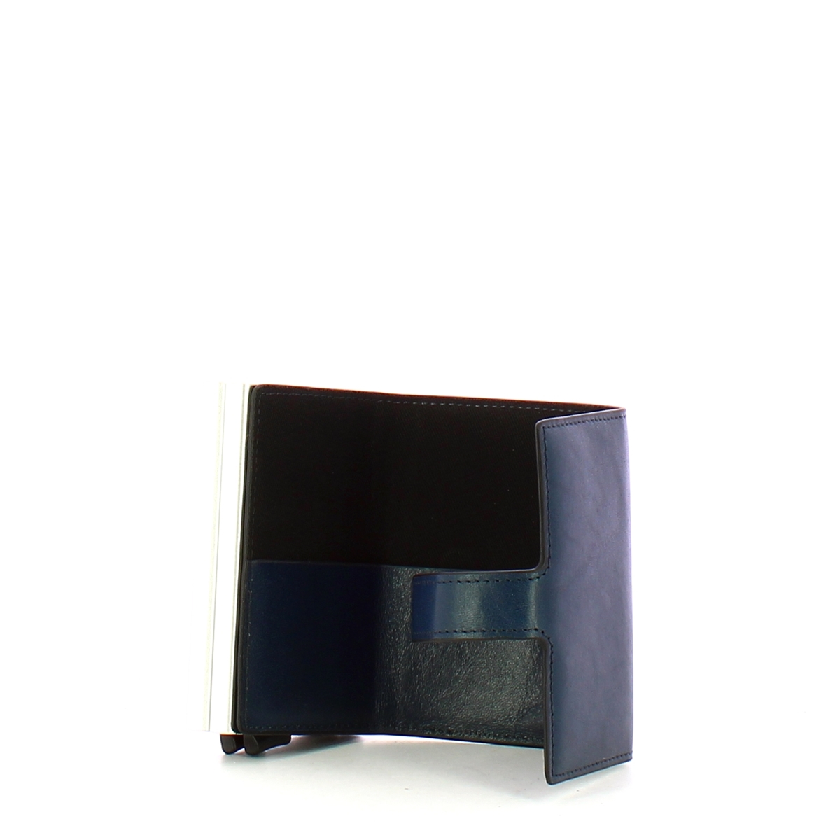 The Bridge Compact Wallet Blu Oltremare - 3 The Bridge Compact Wallet Blu Oltremare - 3