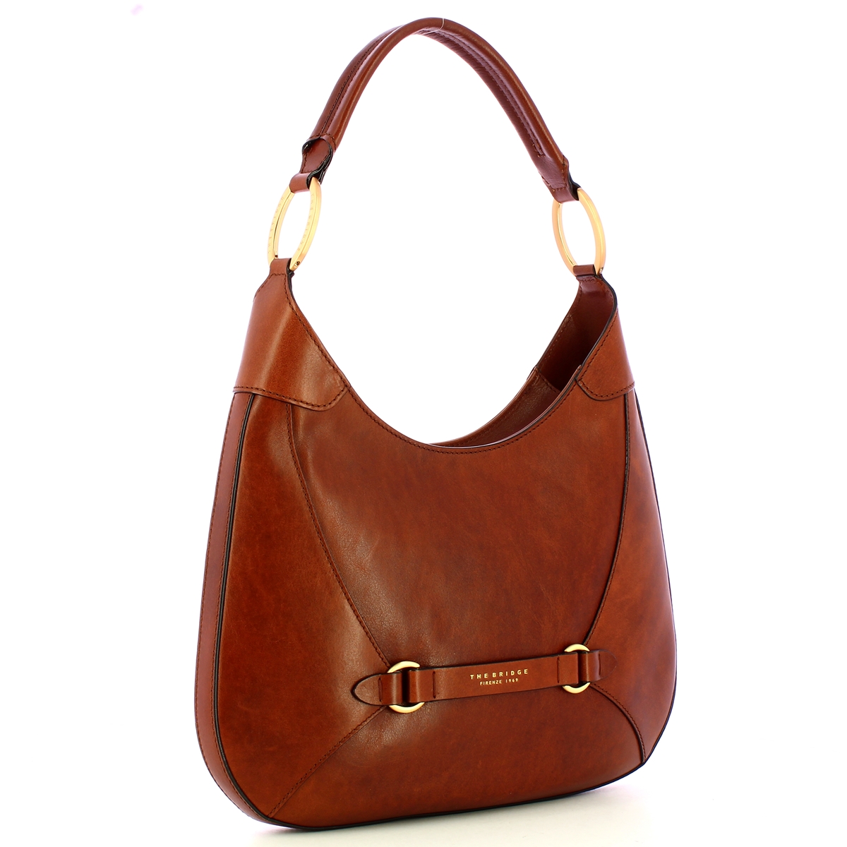 The Bridge Borsa a spalla Isabella Hobo Marrone - 2
