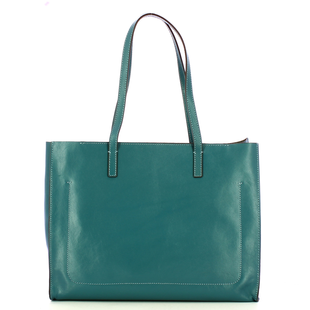The Bridge Shopping Bag Mirra Sky With Gold - 3