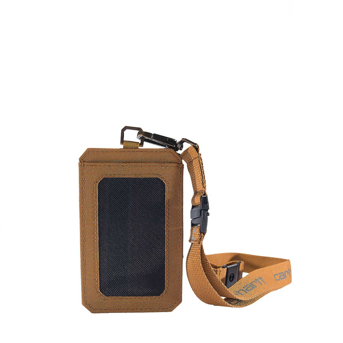 Carhartt Portatessere Duck ID Holder Brown - 2 Carhartt Portatessere Duck ID Holder Brown - 2
