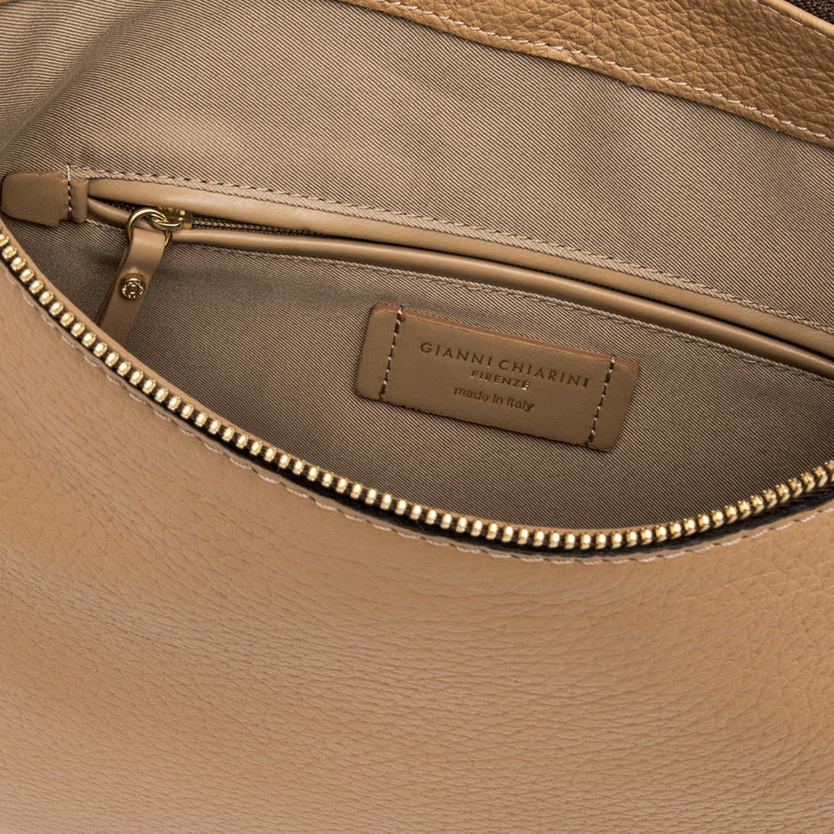 Gianni Chiarini Hobo Bag Medium Brooke Nature - 4