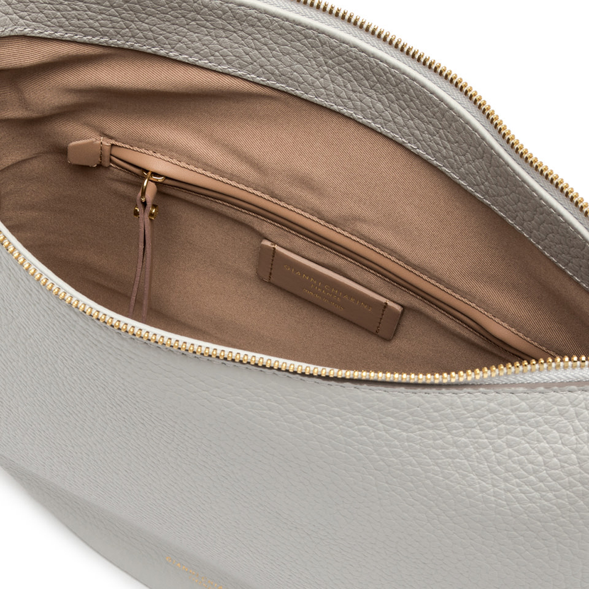 Gianni Chiarini Hobo Bag Medium Brooke Nature - 4 Gianni Chiarini Hobo Bag Medium Brooke Nature - 4