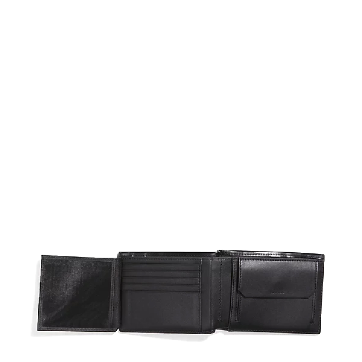 Calvin Klein Portafoglio RFID CK Median a tre ante in pelle CK Black - 3 Calvin Klein Portafoglio RFID CK Median a tre ante in pelle CK Black - 3