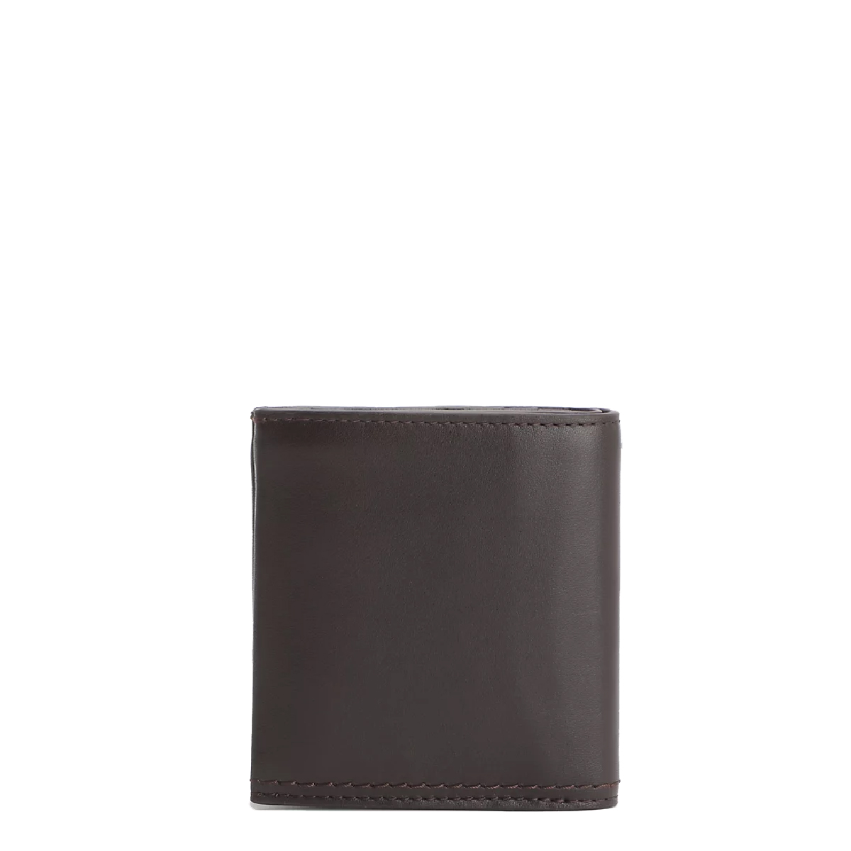 Calvin Klein Portafoglio RFID Duo Stitch a tre ante in pelle Dark Brown - 2 Calvin Klein Portafoglio RFID Duo Stitch a tre ante in pelle Dark Brown - 2