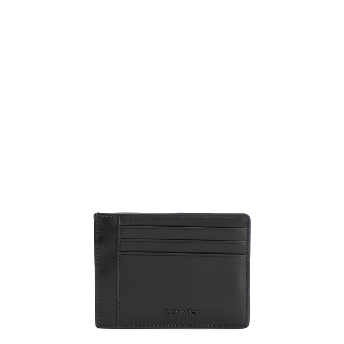 Calvin Klein Porta Carte di Credito CK Median in pelle CK Black - 1 Calvin Klein Porta Carte di Credito CK Median in pelle CK Black - 1