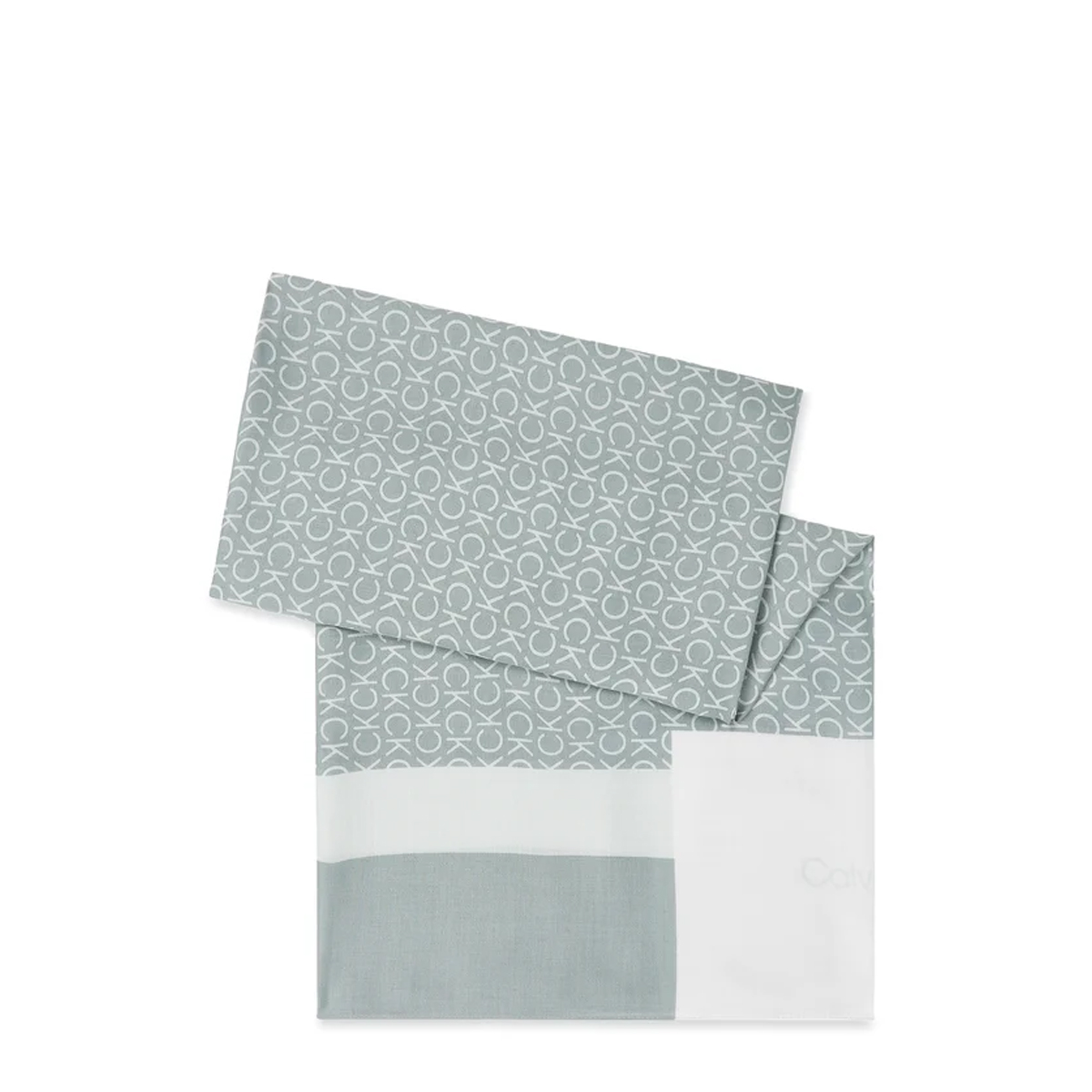 Calvin Klein Foulard Geo Minimal Pidgeon - 1 Calvin Klein Foulard Geo Minimal Pidgeon - 1