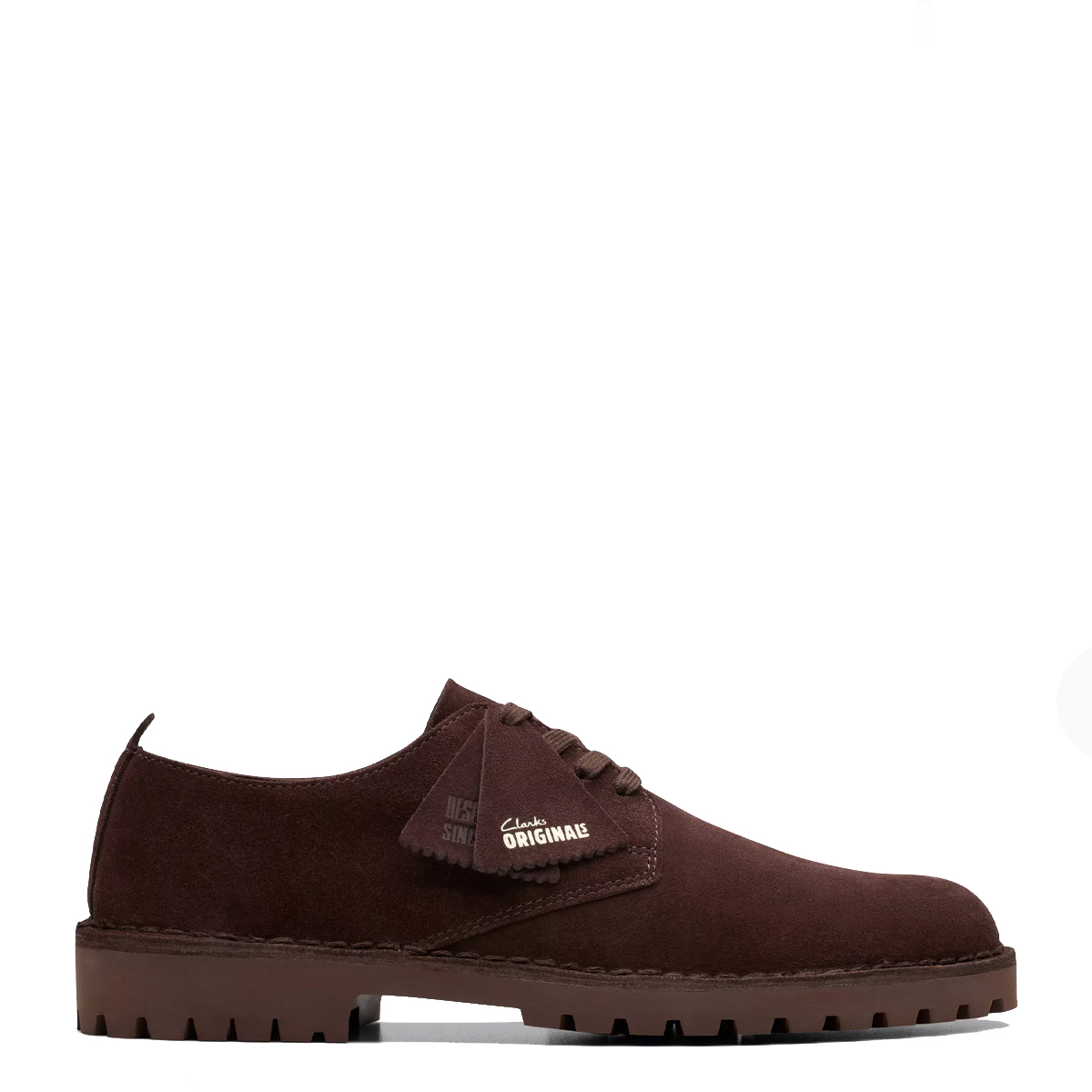 Clarks Scarpa Desert Lock Deep Brown Suede - 1