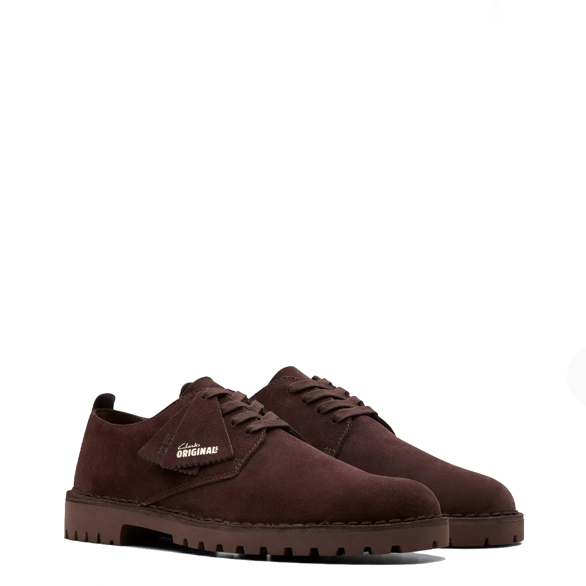 Clarks Scarpa Desert Lock Deep Brown Suede - 4