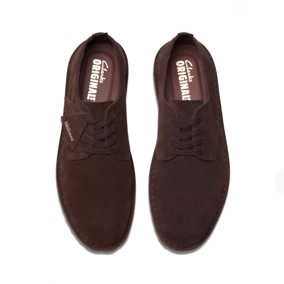 Clarks Scarpa Desert Lock Deep Brown Suede - 6