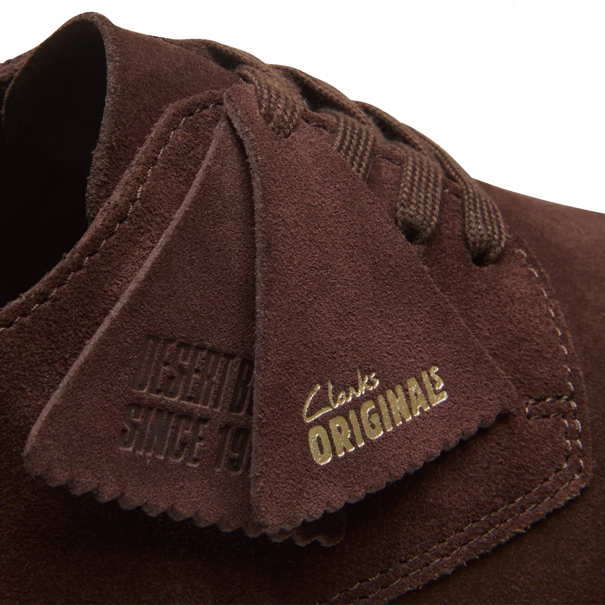 Clarks Scarpa Desert Lock Deep Brown Suede - 7