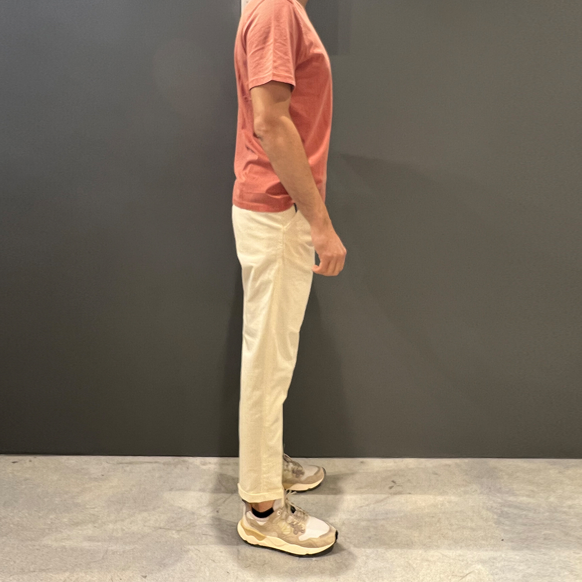 Clarks Pantaloni Alfred Chino Pinces Ivory - 4 Clarks Pantaloni Alfred Chino Pinces Ivory - 4