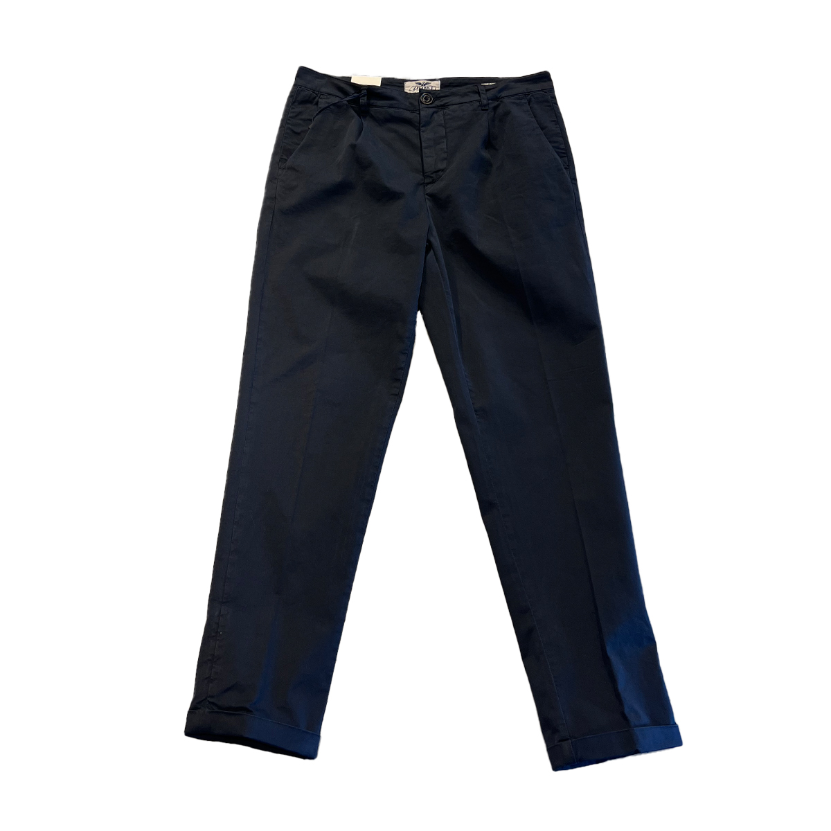Clarks Pantaloni Alfred Chino Pinces Navy Blue - 1 Clarks Pantaloni Alfred Chino Pinces Navy Blue - 1