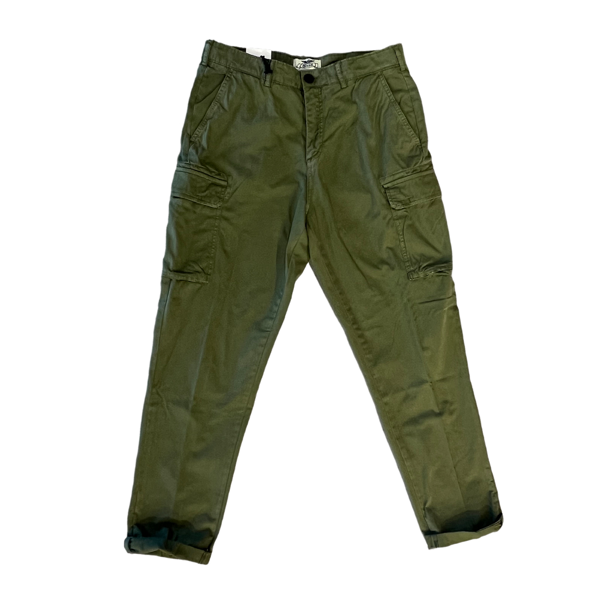 Clarks Pantaloni Gary Utility Cargo Over Army Green - 1 Clarks Pantaloni Gary Utility Cargo Over Army Green - 1