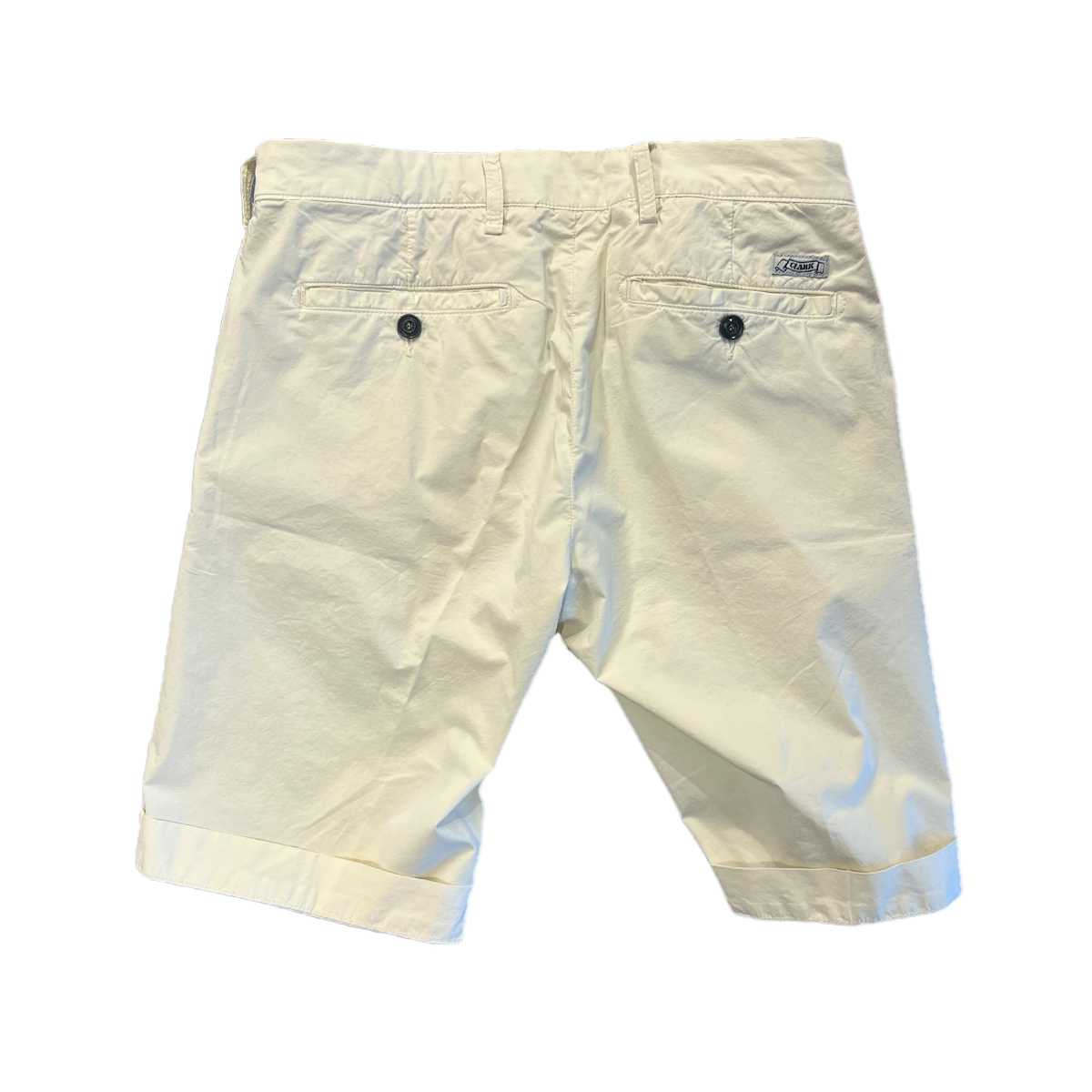 Clark Bermuda Harold Chino Regular Ivory - 2 Clark Bermuda Harold Chino Regular Ivory - 2
