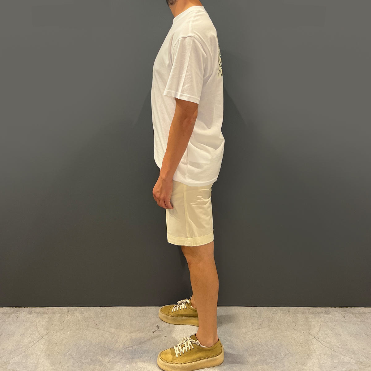 Clark Bermuda Harold Chino Regular Ivory - 4 Clark Bermuda Harold Chino Regular Ivory - 4