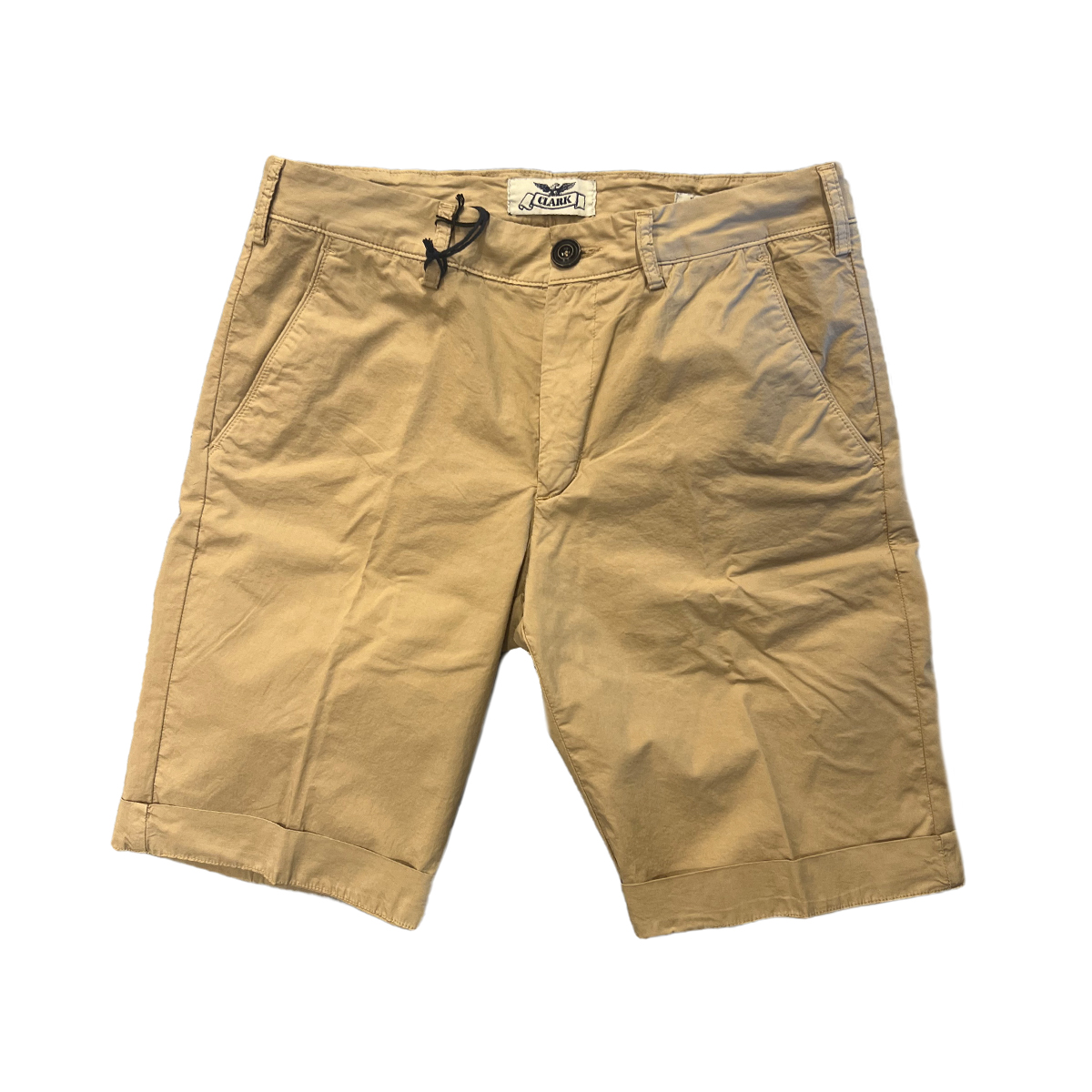Clark Bermuda Harold Chino Regular Khaki - 1 Clark Bermuda Harold Chino Regular Khaki - 1