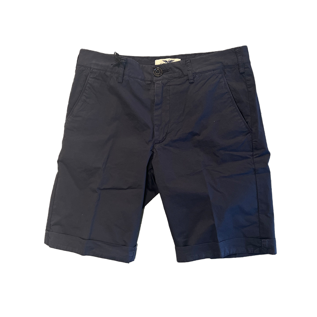 Clark Bermuda Harold Chino Regular Navy Blue - 1 Clark Bermuda Harold Chino Regular Navy Blue - 1