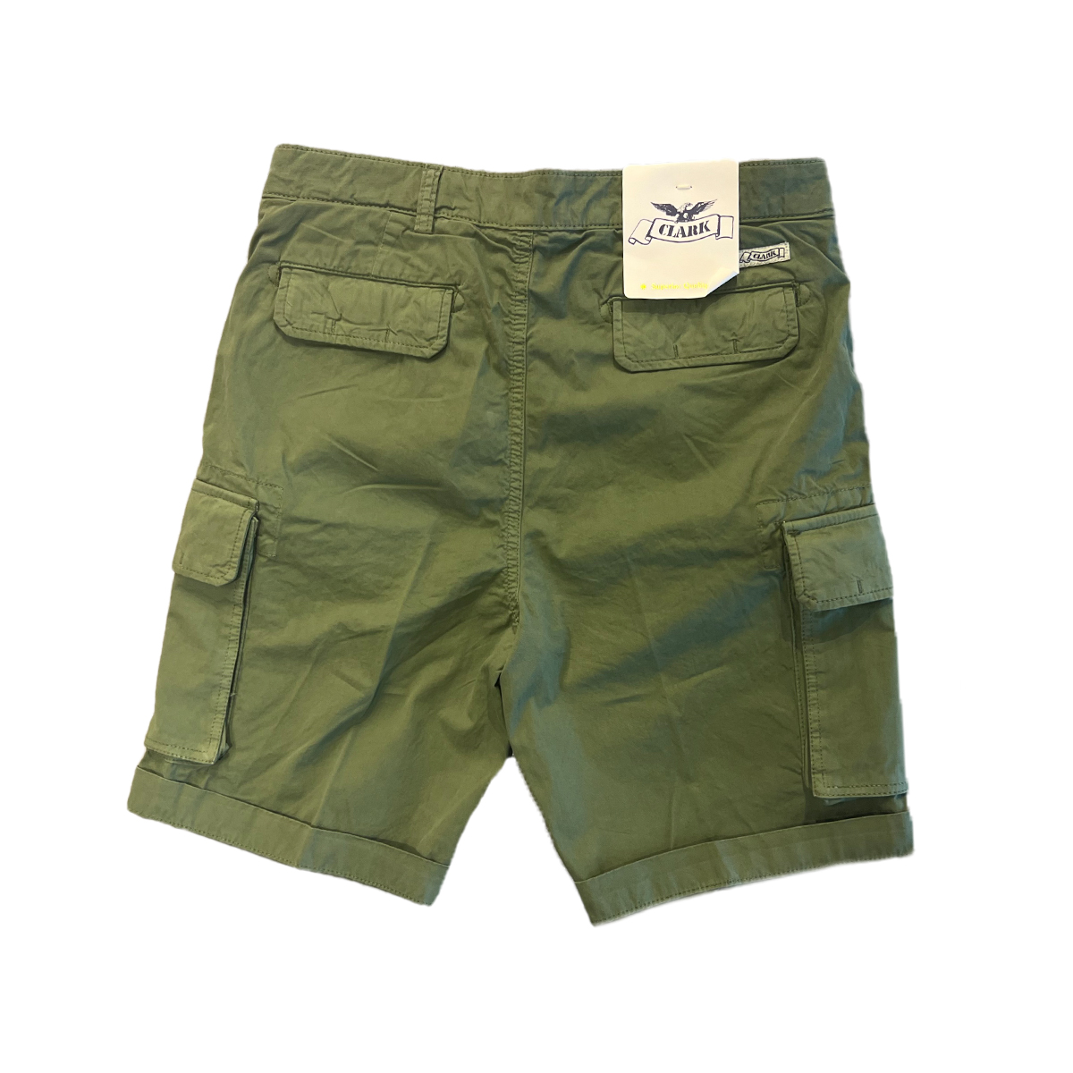 Clark Bermuda Ryan Utility Cargo Army Green - 2 Clark Bermuda Ryan Utility Cargo Army Green - 2