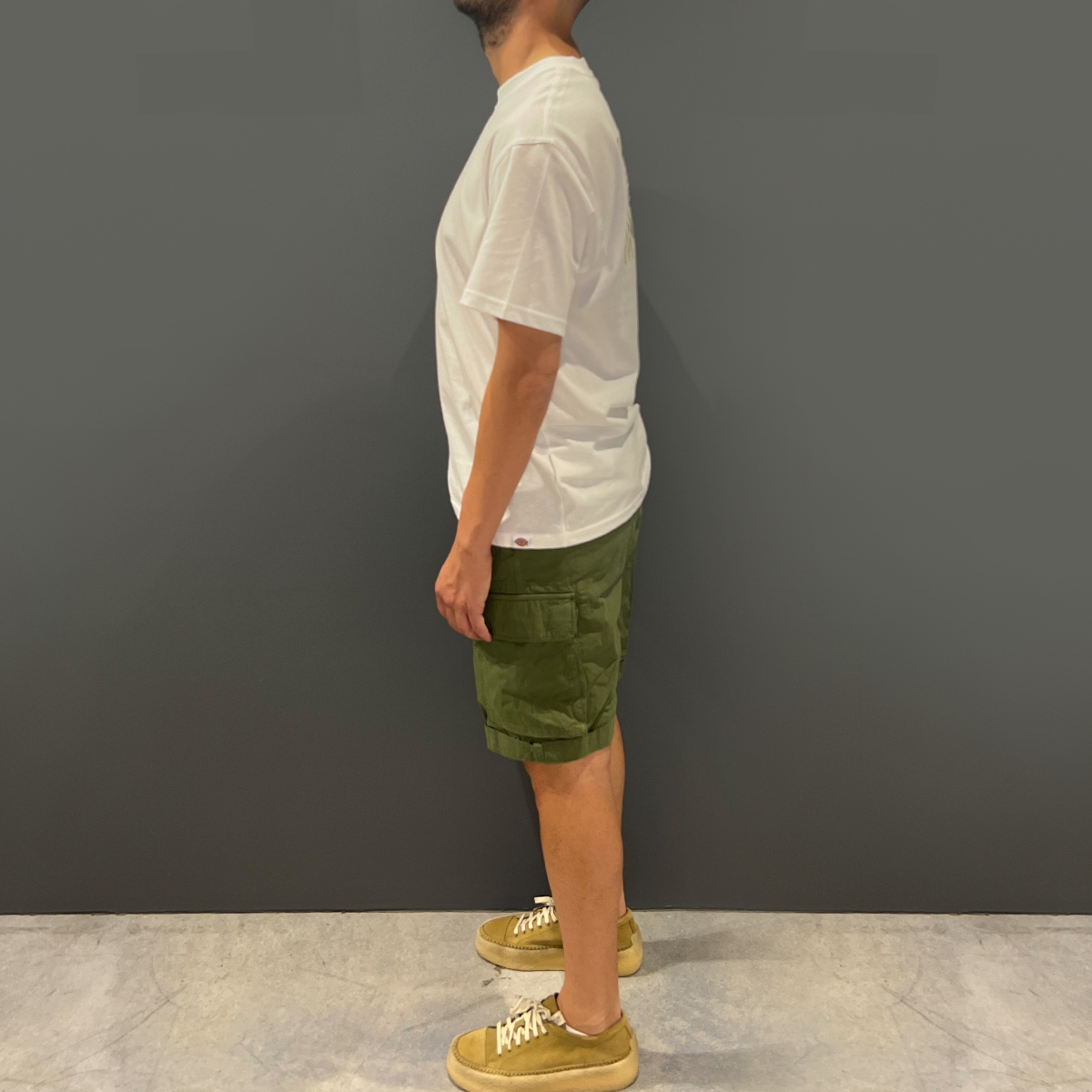 Clark Bermuda Ryan Utility Cargo Army Green - 4 Clark Bermuda Ryan Utility Cargo Army Green - 4