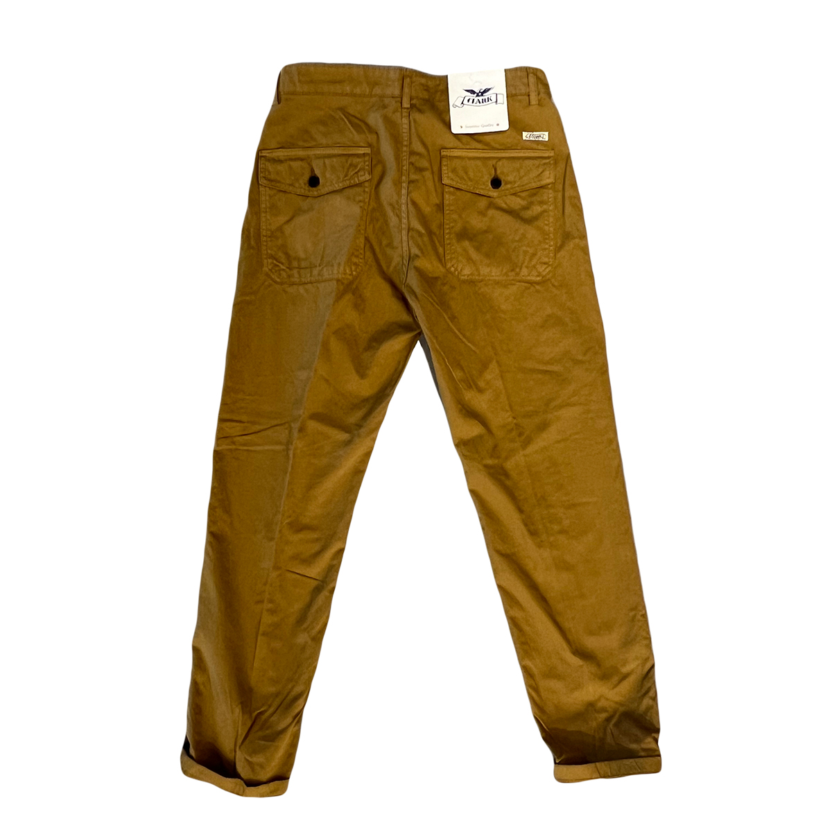 Clarks Pantaloni Wayne Fatigue Tobacco - 2 Clarks Pantaloni Wayne Fatigue Tobacco - 2