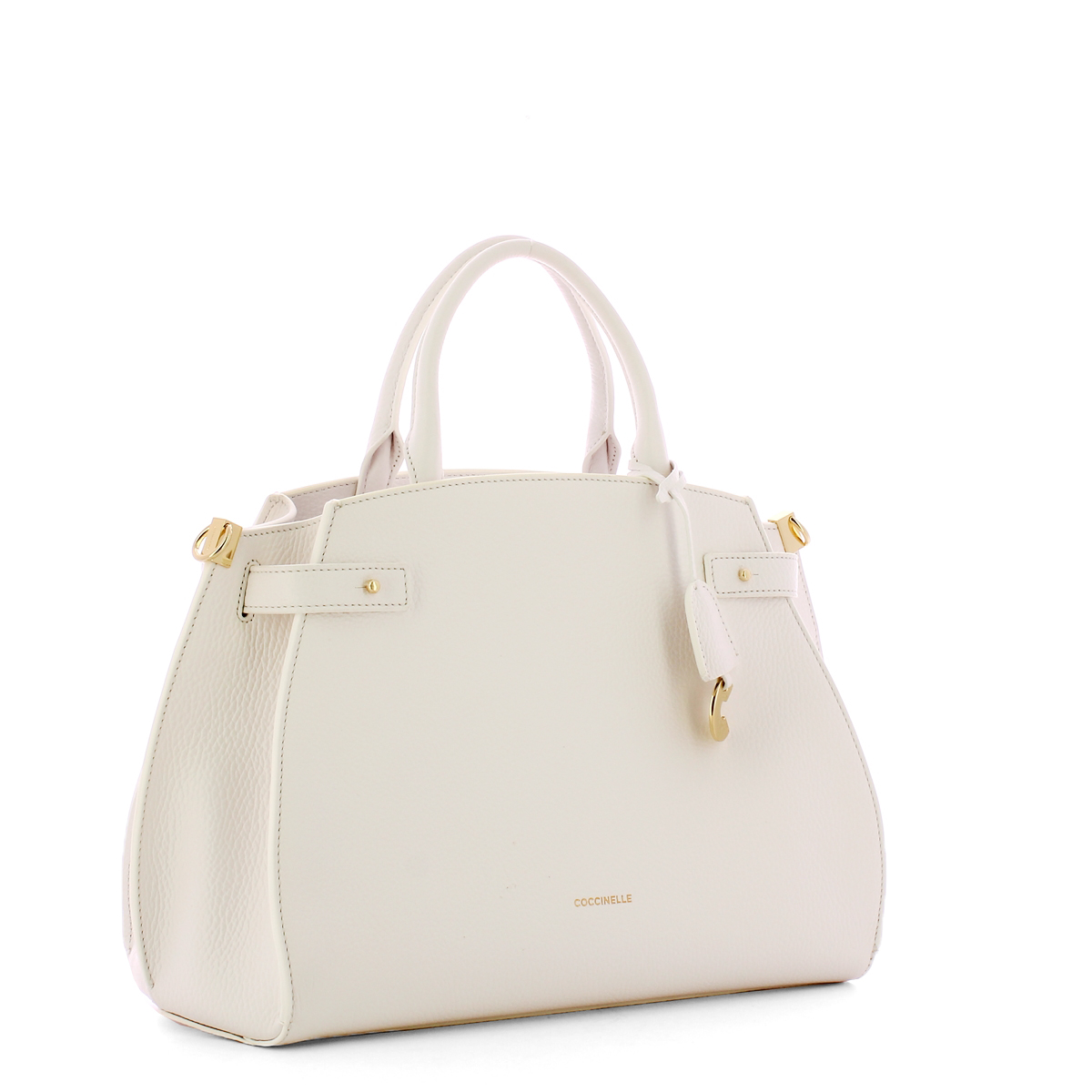 Coccinelle Borsa a mano Kliche Medium Brillant White - 2 Coccinelle Borsa a mano Kliche Medium Brillant White - 2