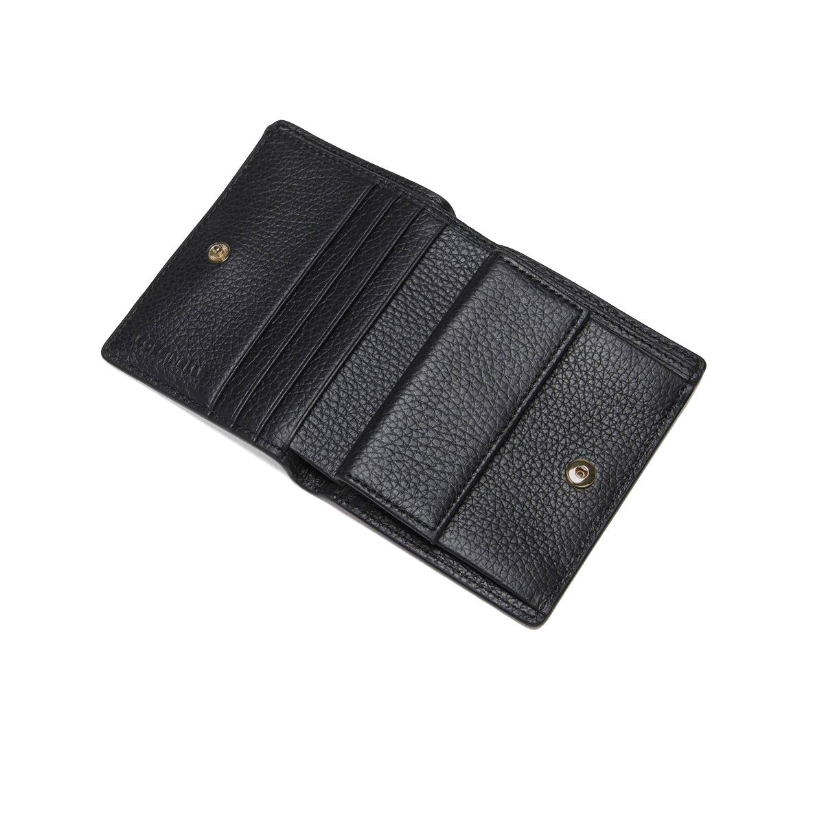 Coccinelle Portafoglio Piccolo Metallic Soft Noir - 3