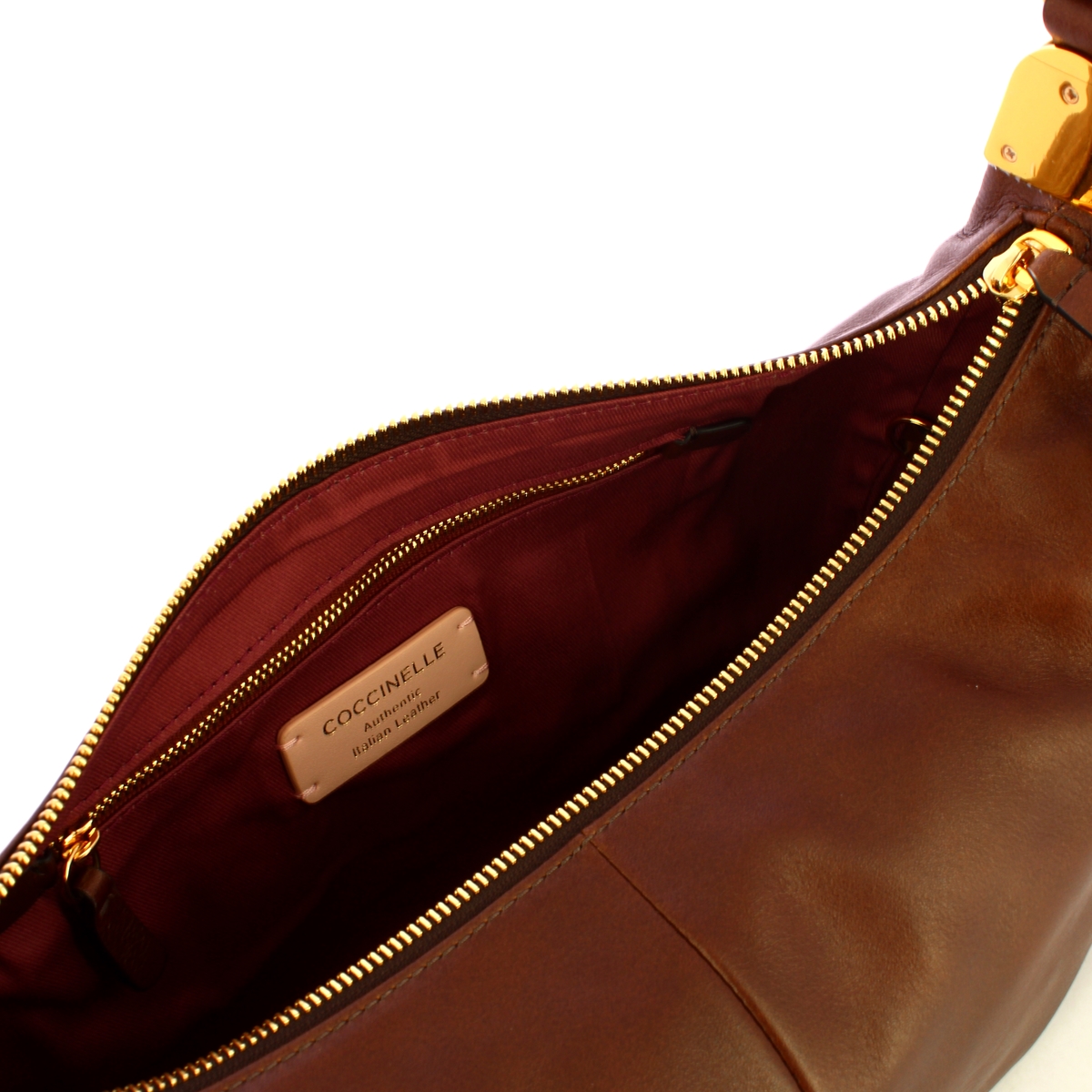 Coccinelle Borsa a spalla Campus Vintage Large Fondant Brown - 4 Coccinelle Borsa a spalla Campus Vintage Large Fondant Brown - 4