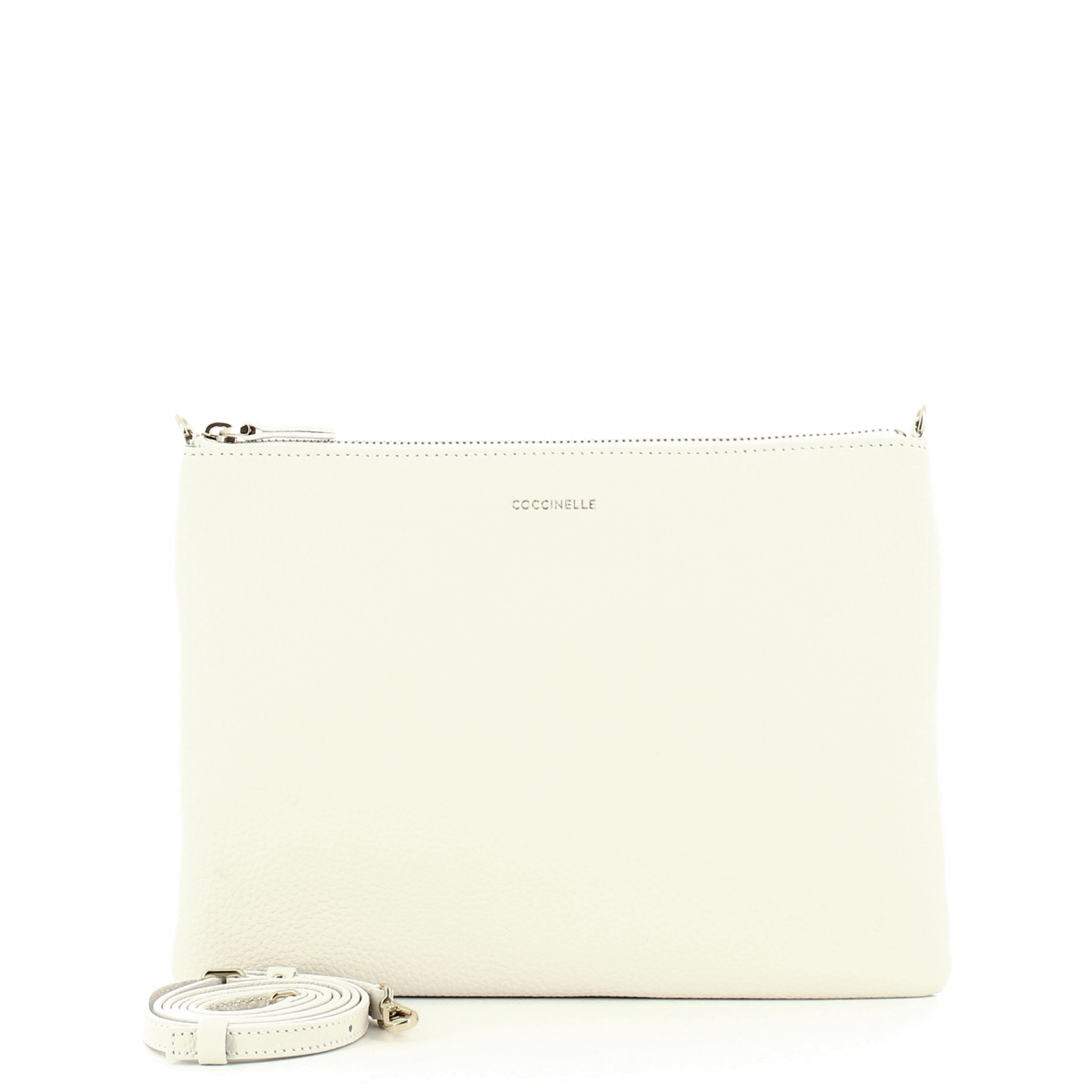 Coccinelle Pochette Best Soft Blanco - 4