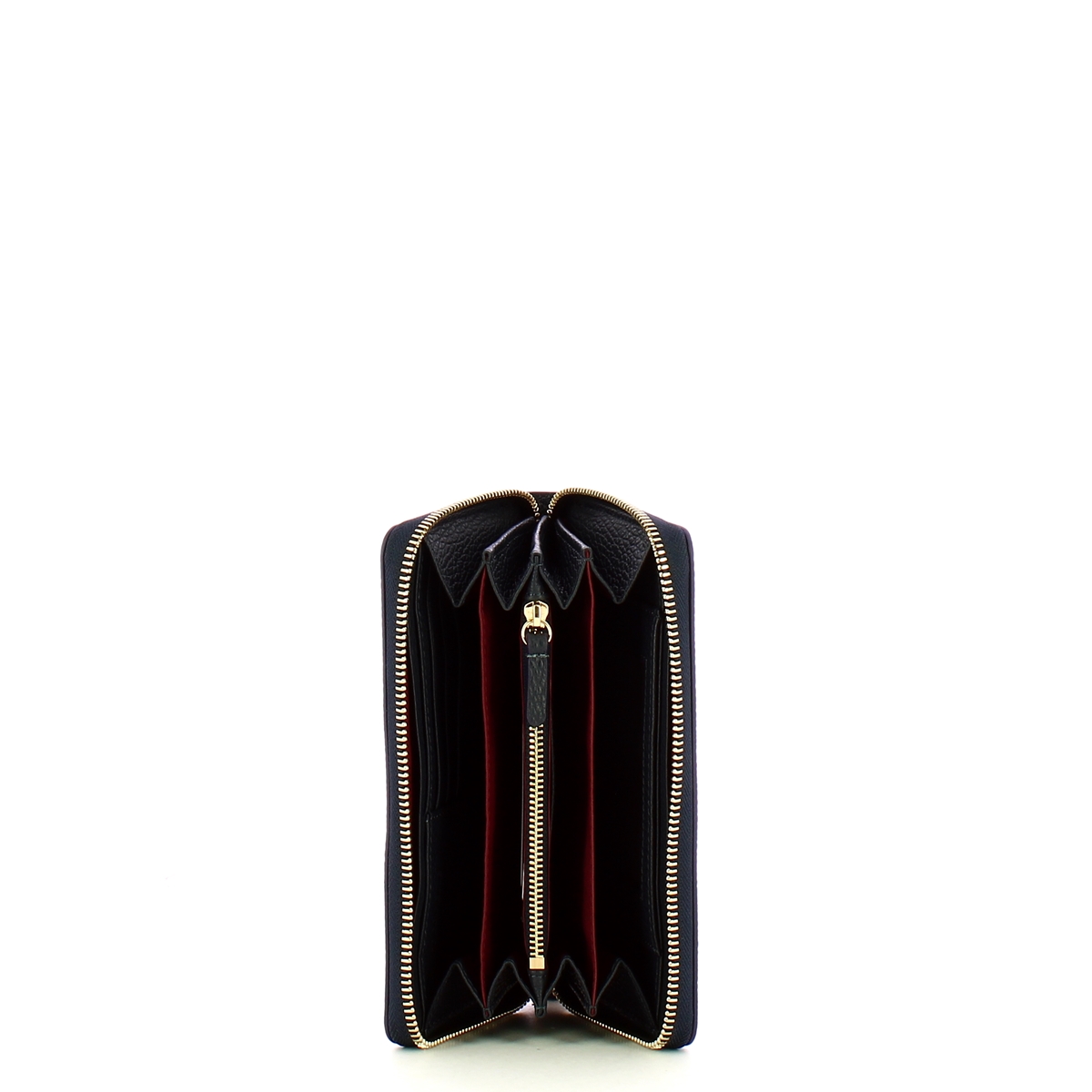 Coccinelle Portafoglio Voile Zip Around grande Midnight Blue - 3 Coccinelle Portafoglio Voile Zip Around grande Midnight Blue - 3
