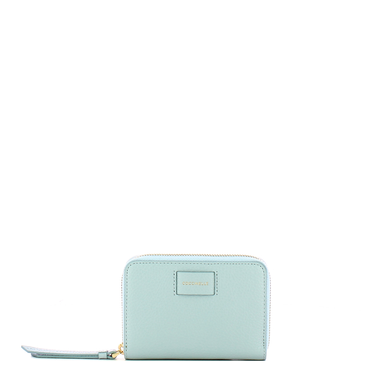 Coccinelle Portafoglio Voile Zip Around Mist Blue - 1 Coccinelle Portafoglio Voile Zip Around Mist Blue - 1