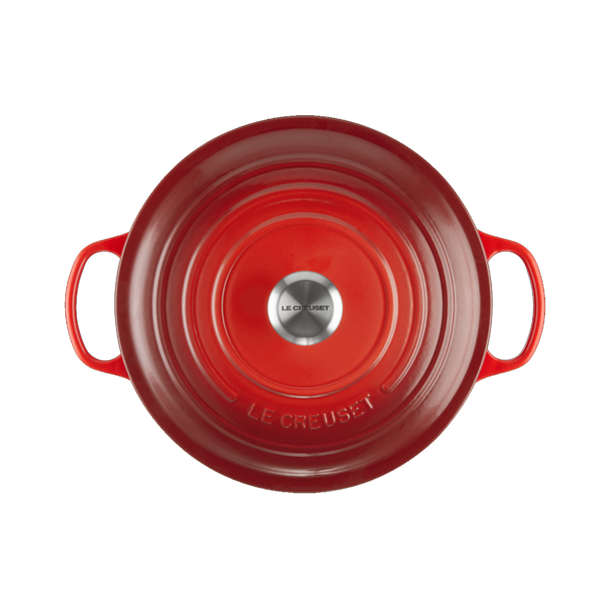 Le Creuset Cocotte Rotonda Evolution 24 cm Ciliegia - 4 Le Creuset Cocotte Rotonda Evolution 24 cm Ciliegia - 4