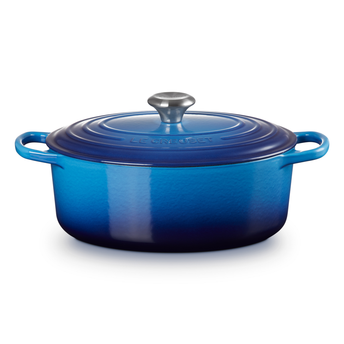Le Creuset Cocotte Ovale Evolution 31 cm Azure Blu - 1 Le Creuset Cocotte Ovale Evolution 31 cm Azure Blu - 1