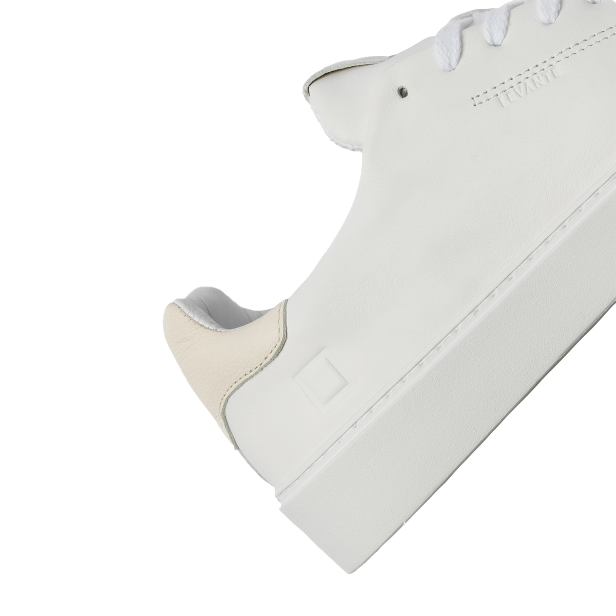 D.A.T.E. Sneakers Levante Calf White Ivory - 3 D.A.T.E. Sneakers Levante Calf White Ivory - 3