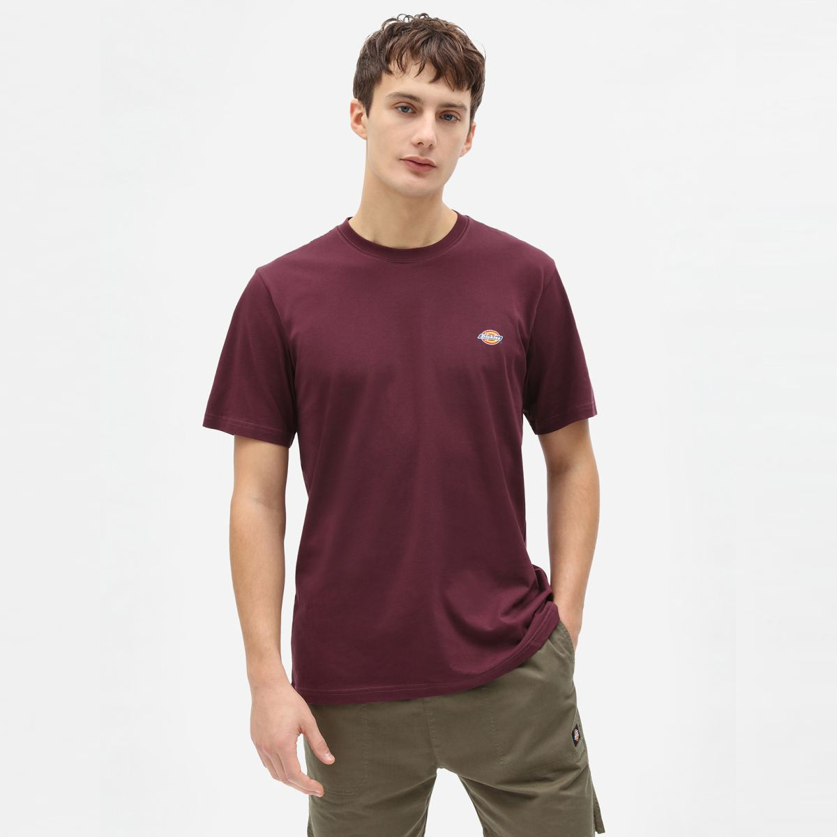 Dickies T-Shirt Mapleton Maroon - 1 Dickies T-Shirt Mapleton Maroon - 1