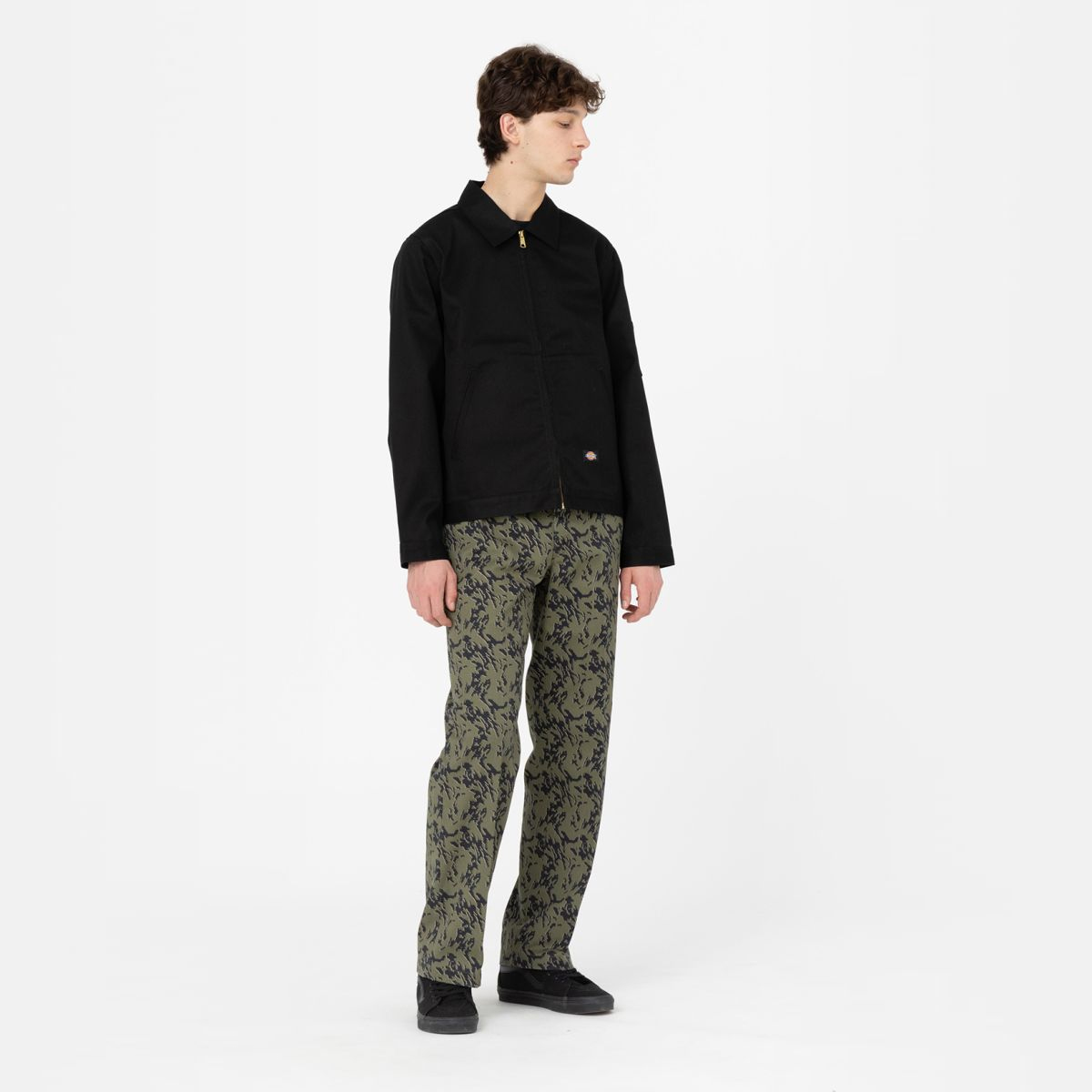 Dickies Giacca Sfoderata Eisenhower Black - 5 Dickies Giacca Sfoderata Eisenhower Black - 5