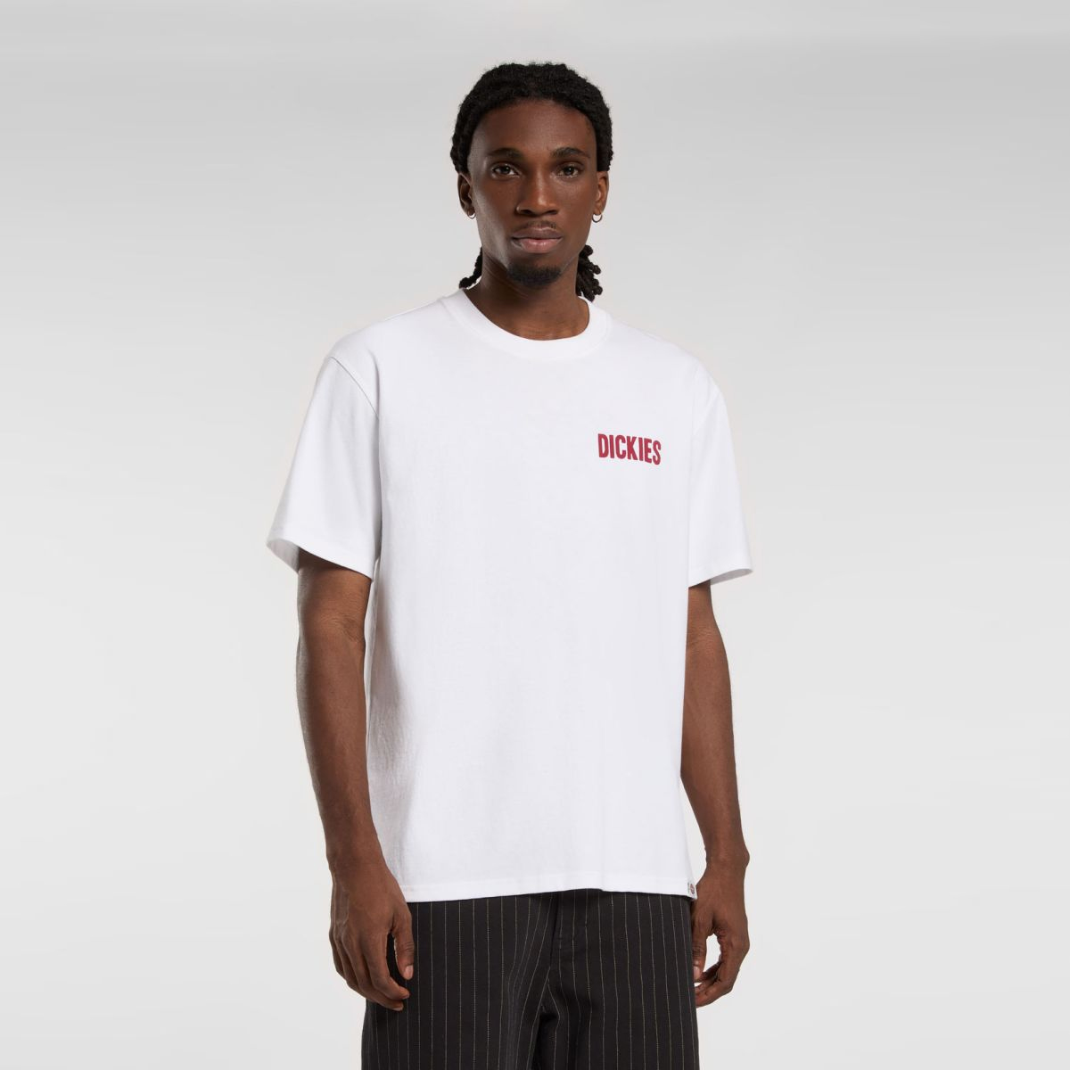 Dickies T-Shirt Slacks Rally White - 3 Dickies T-Shirt Slacks Rally White - 3