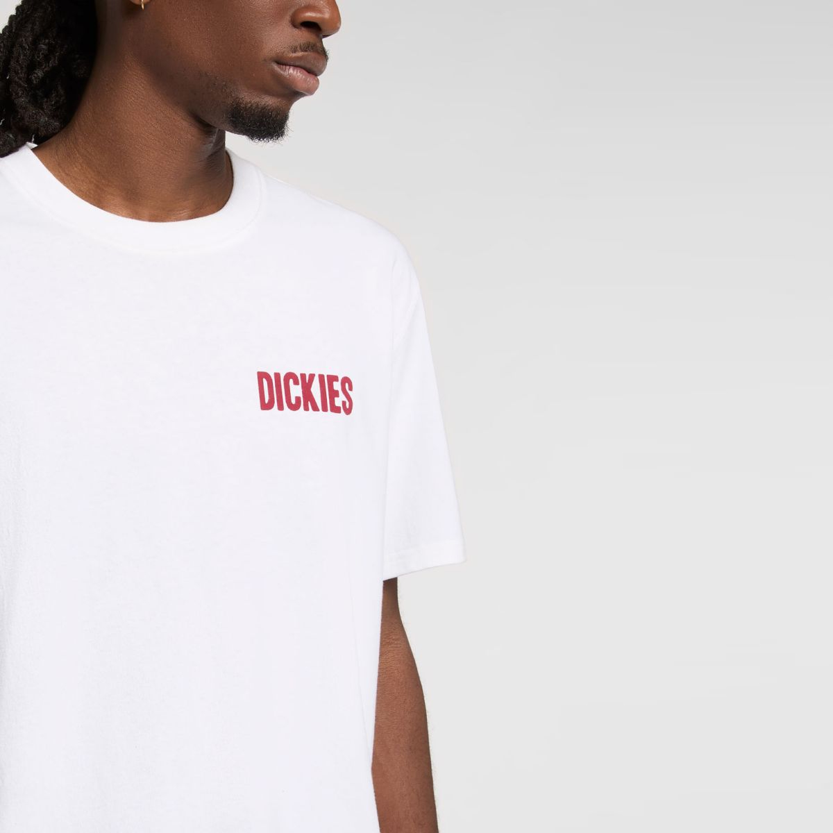 Dickies T-Shirt Slacks Rally White - 5 Dickies T-Shirt Slacks Rally White - 5