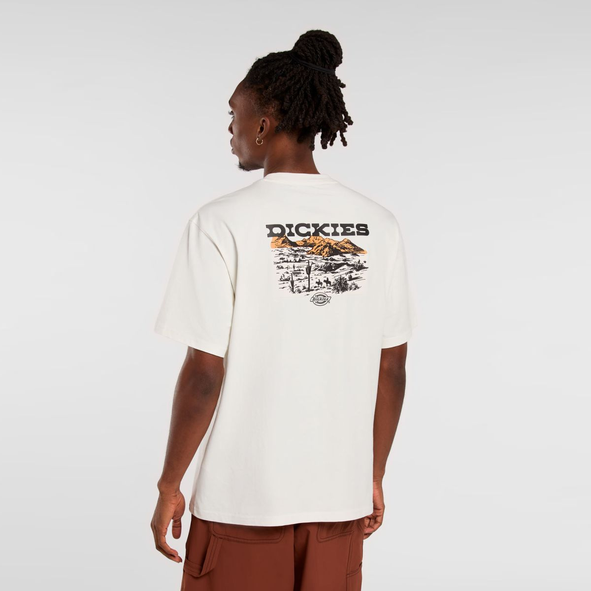 Dickies T-Shirt Slacks Landascape Egret - 2 Dickies T-Shirt Slacks Landascape Egret - 2