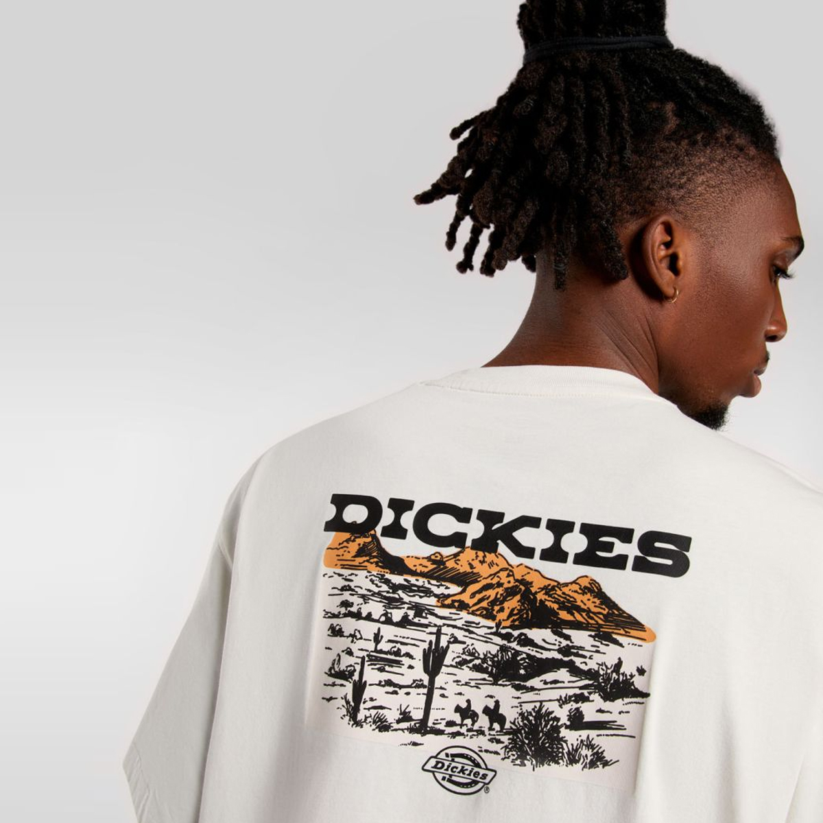 Dickies T-Shirt Slacks Landascape Egret - 7 Dickies T-Shirt Slacks Landascape Egret - 7