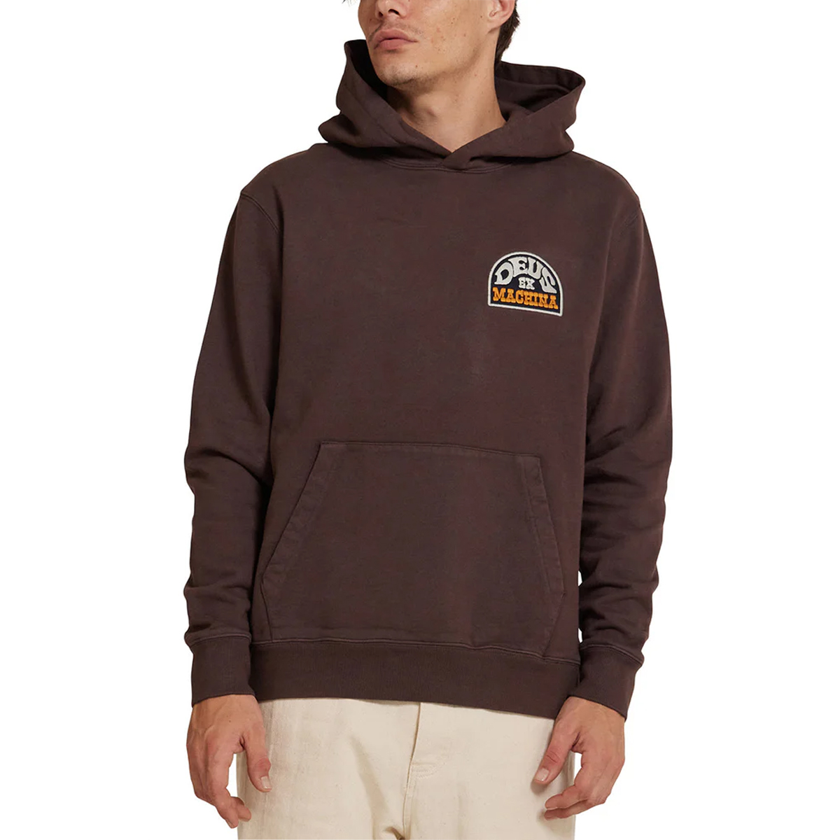 Deus Ex Machina Felpa Riders Friend Choc Brown - 3