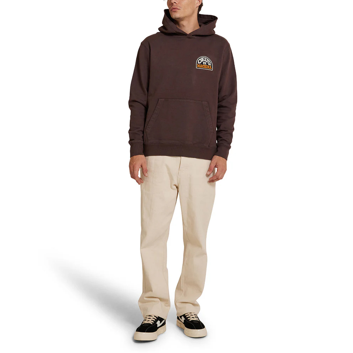 Deus Ex Machina Felpa Riders Friend Choc Brown - 4