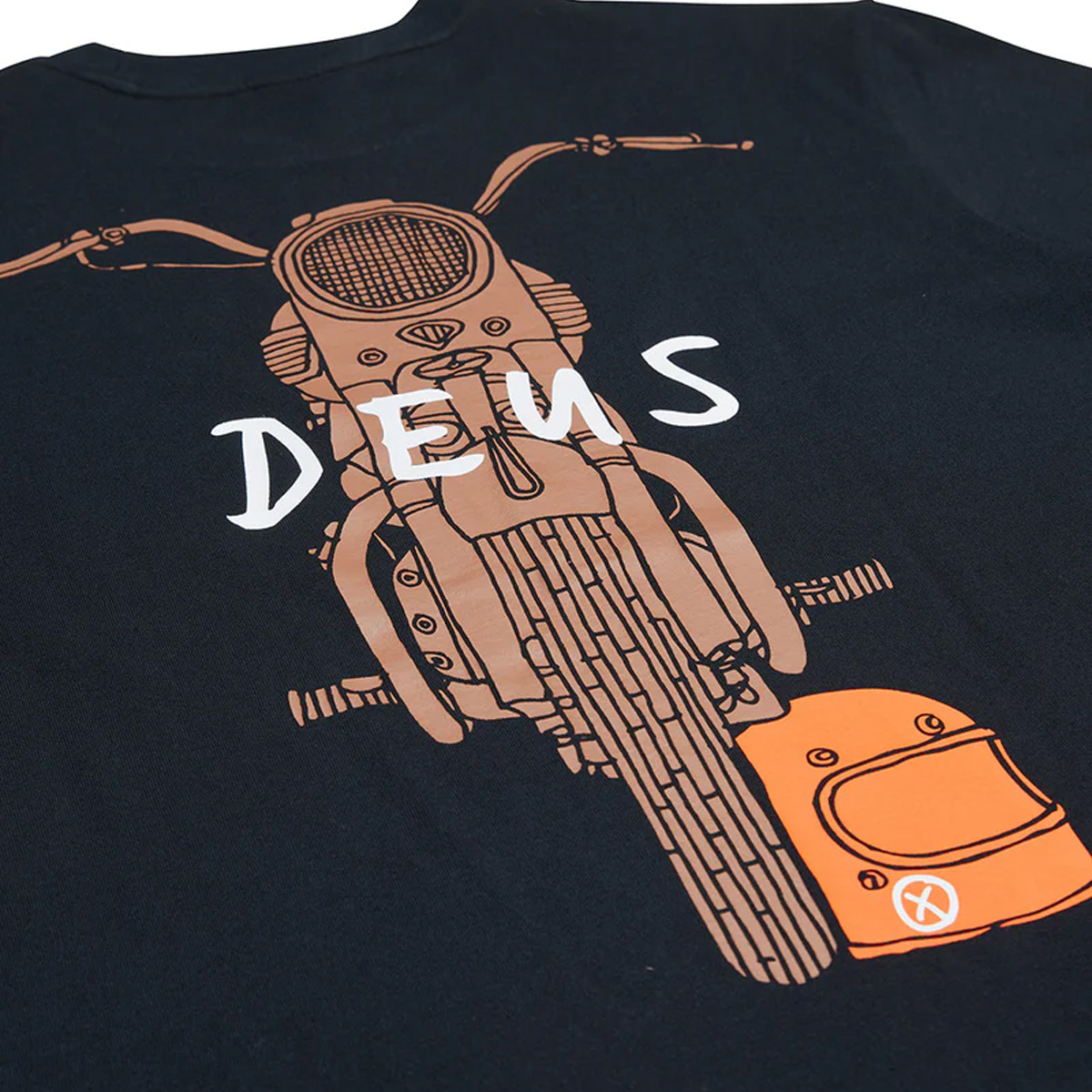 Deus Ex Machina T-Shirt Frontage Black - 8 Deus Ex Machina T-Shirt Frontage Black - 8