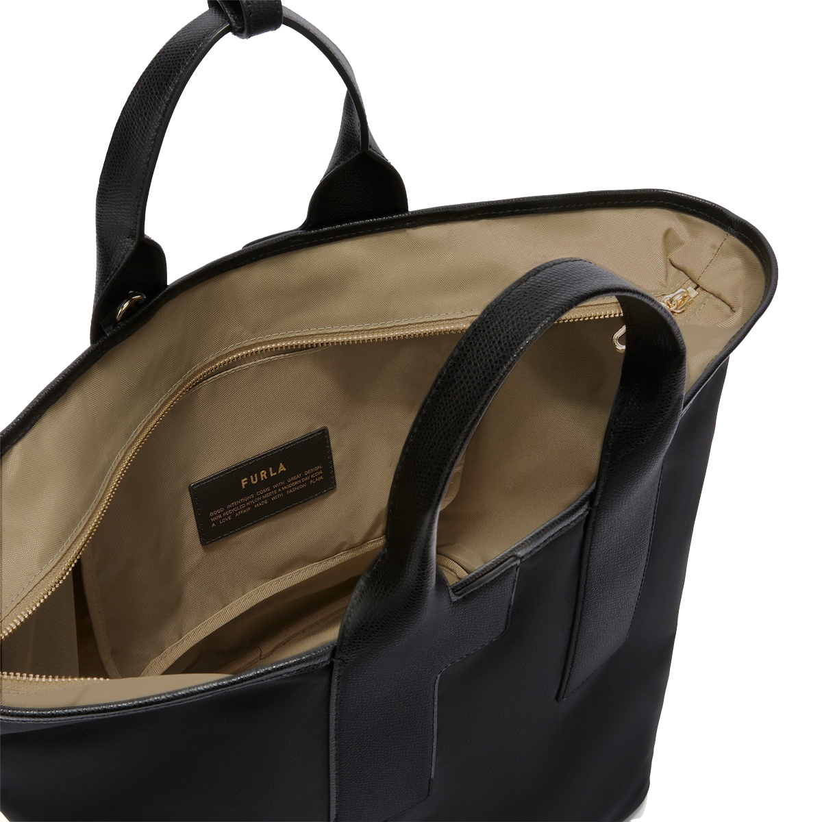 Furla Borsa a mano Piuma L Nero Vetiver - 5