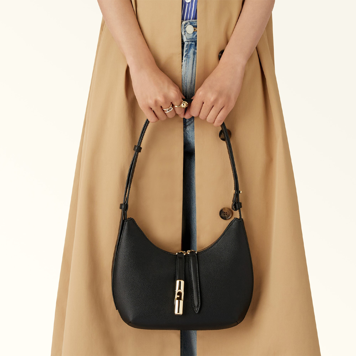 Furla Sottospalla Goccia S Nero - 7