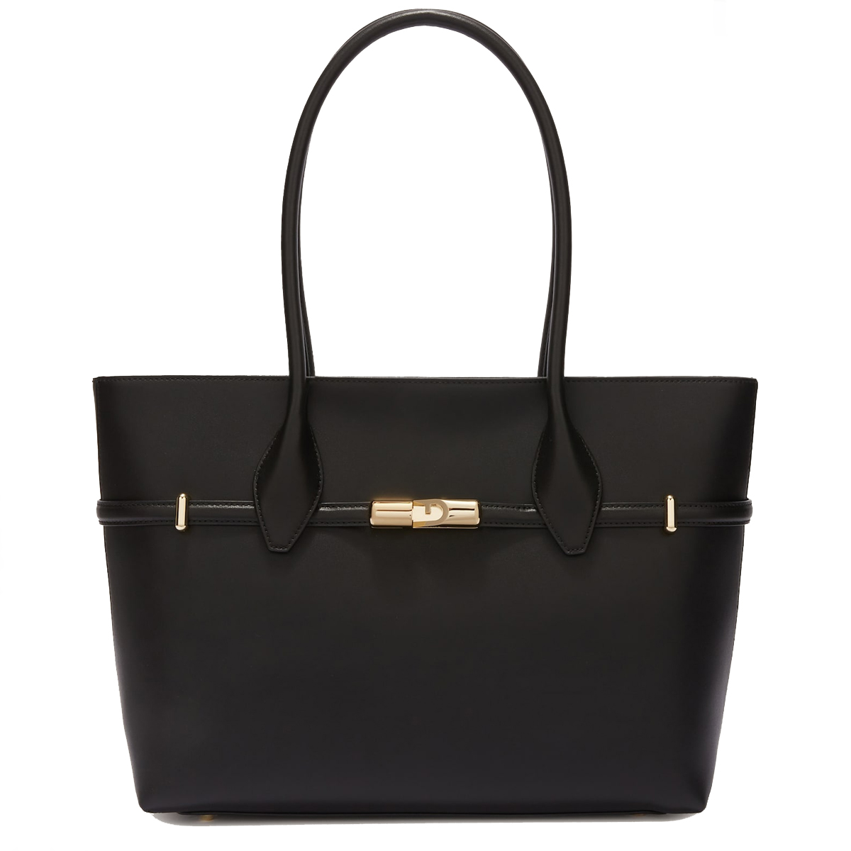 Furla Borsa a spalla Goccia L Nero - 1 Furla Borsa a spalla Goccia L Nero - 1