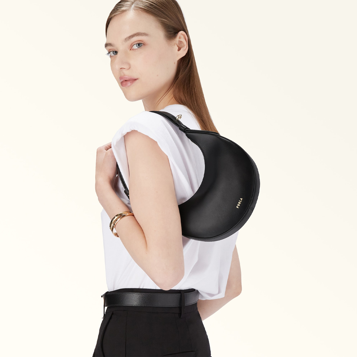 Furla Sottospalla Delizia Mini Nero - 2 Furla Sottospalla Delizia Mini Nero - 2
