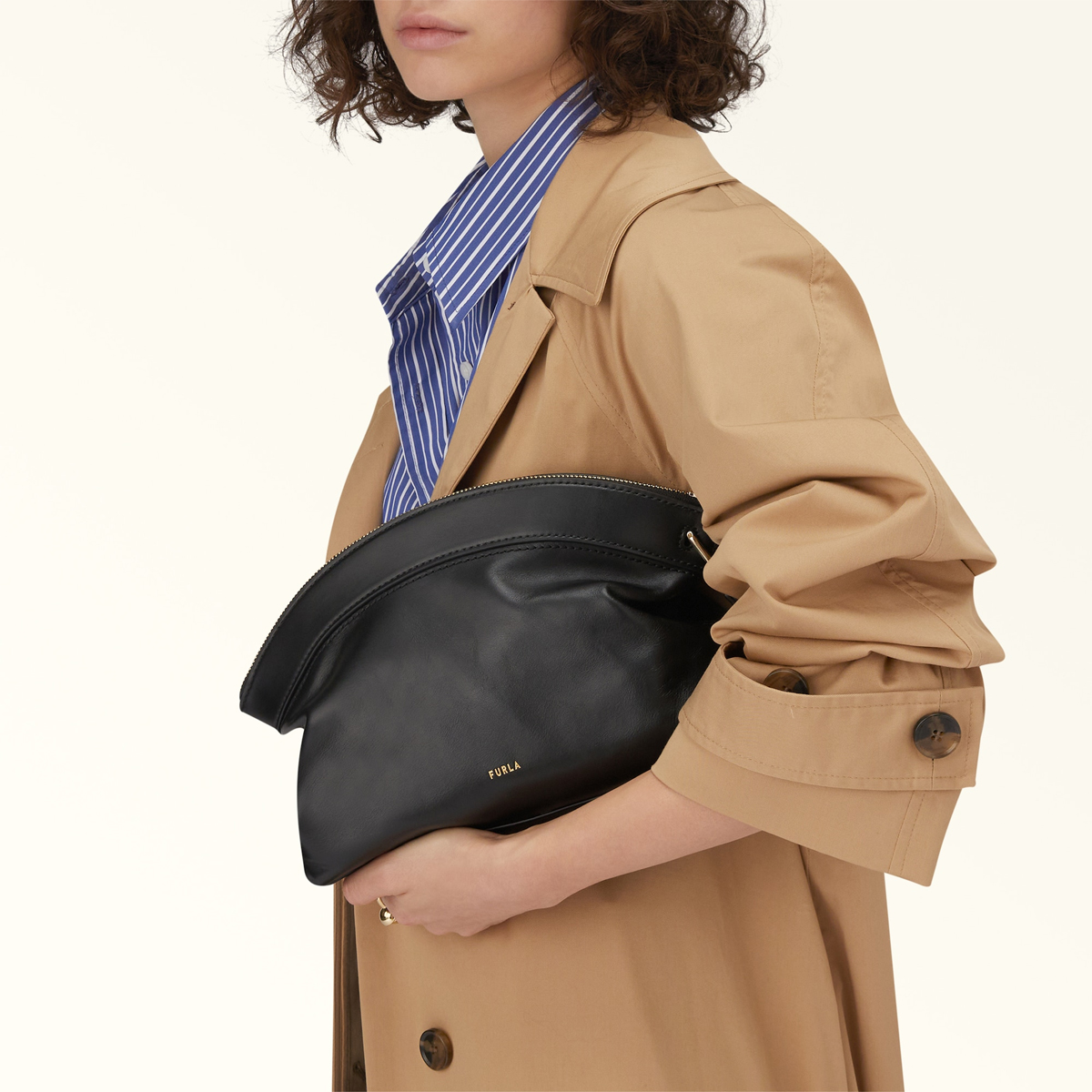 Furla Pochette Erica Nero - 2 Furla Pochette Erica Nero - 2