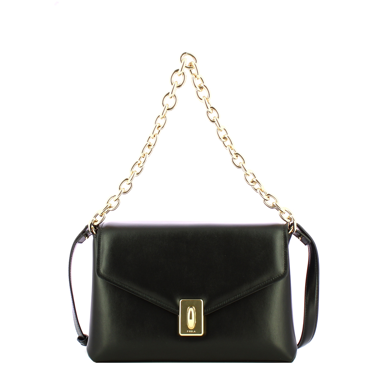 Furla Tracolla Meridiana M Nero - 1